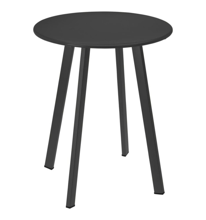 ProGarden Table d'appoint 40x49 cm gris foncé mat | Mobilier & Déco
