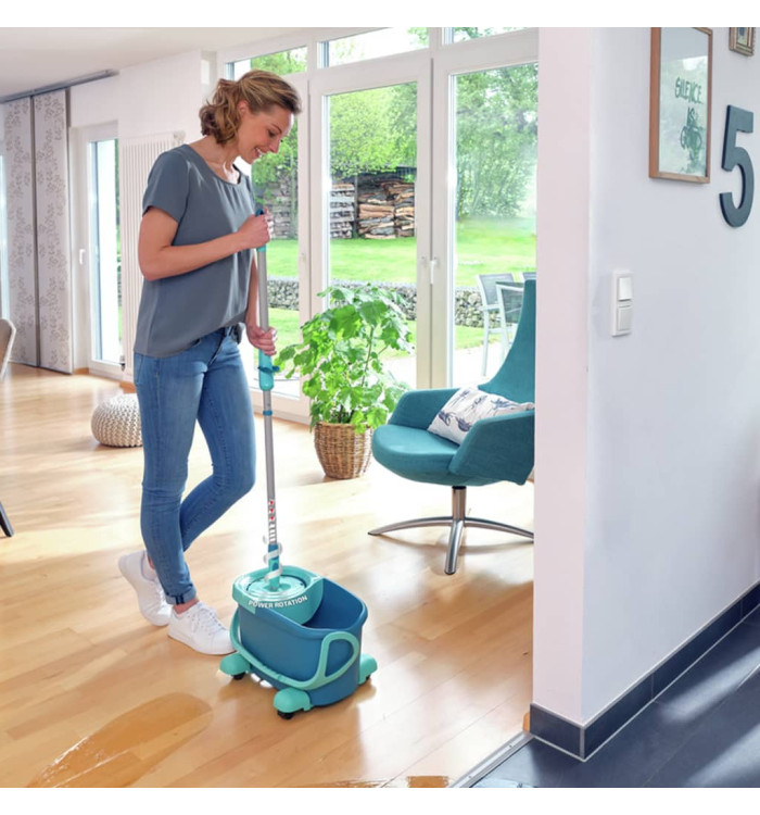 Leifheit Ensemble de vadrouille à disque Clean Twist Ergo Mobile | Mobilier & Déco