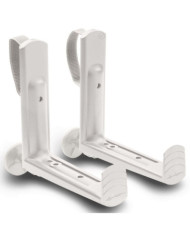 LECHUZA Supports pour jardinière de balcon Blanc 19030 | Mobilier & Déco