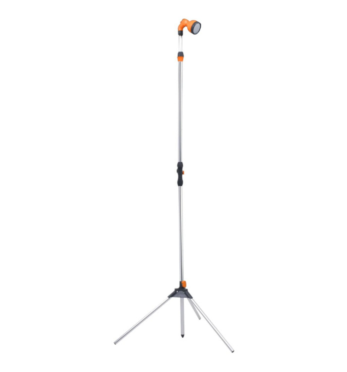 Douche de jardin avec trépied 221 cm Aluminium | Mobilier & Déco
