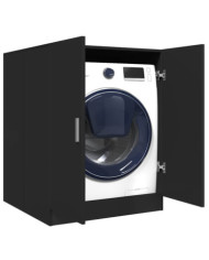 Meuble pour machine à laver Noir 71x71,5x91,5 cm | Mobilier & Déco