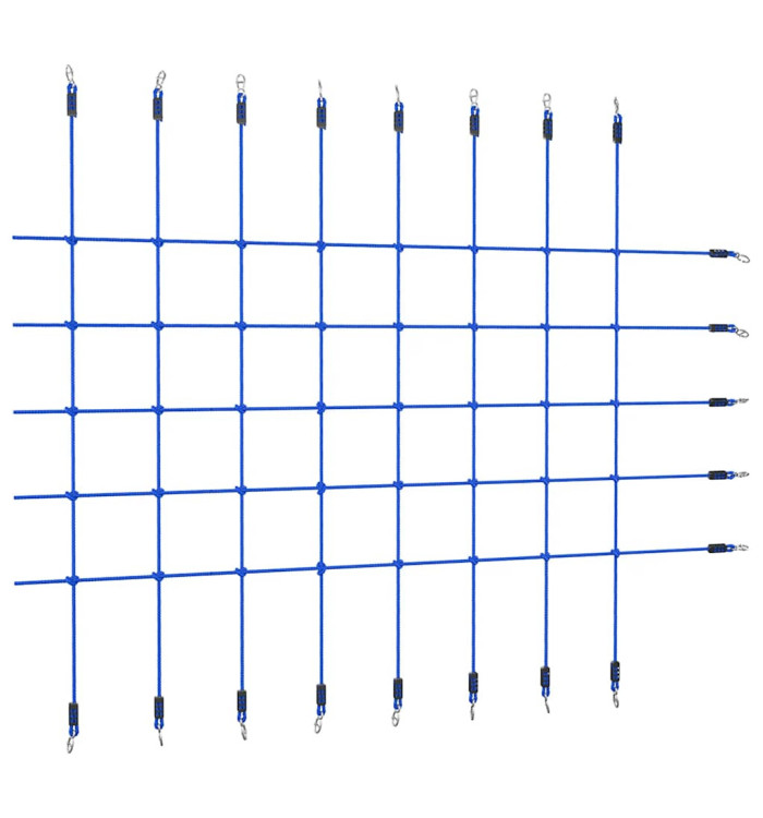 Filet d'escalade 200x150 cm Bleu | Mobilier & Déco