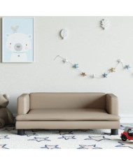 Canapé pour enfants cappuccino 80x45x30 cm similicuir | Mobilier & Déco