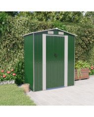 Abri de jardin Vert 192x108x223 cm Acier galvanisé | Mobilier & Déco
