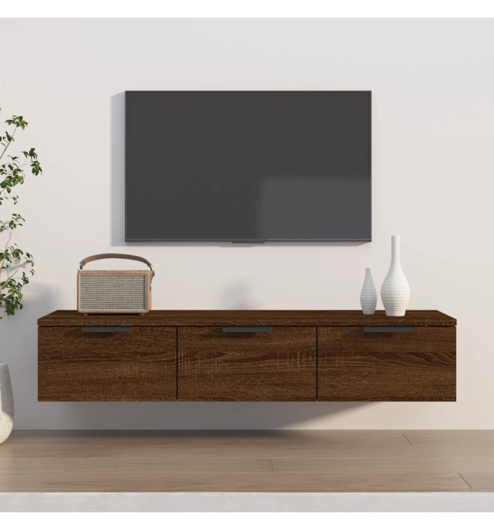 Armoire murale Chêne marron 102x30x20 cm Bois d'ingénierie | Mobilier & Déco