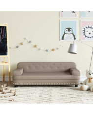 Canapé pour enfants cappuccino 90x53x30 cm similicuir | Mobilier & Déco