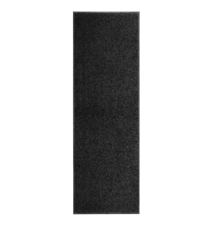 Paillasson lavable Noir 60x180 cm | Mobilier & Déco