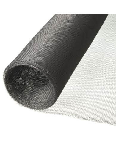 Nature Moustiquaire 1x2 m Aluminium Gris | Mobilier & Déco