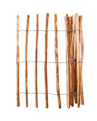 Clôture à piquets Bois de noisetier 120x250 cm | Mobilier & Déco