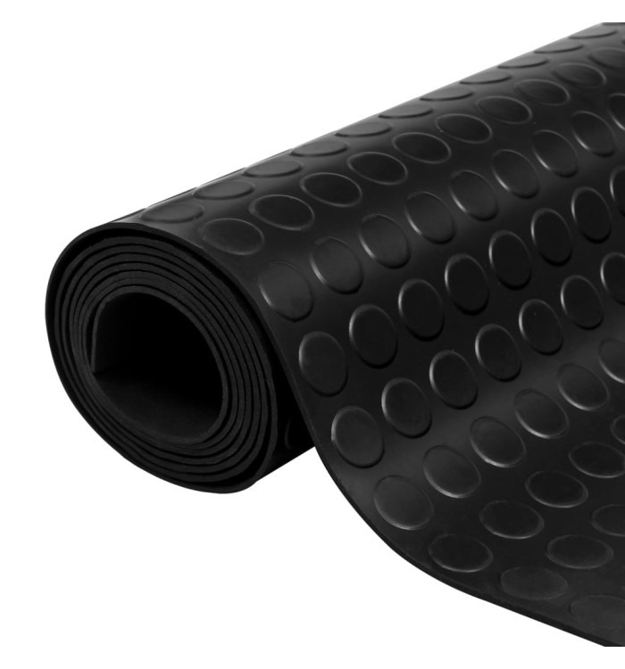 Tapis en caoutchouc antidérapant avec points 5 x 1 m | Mobilier & Déco