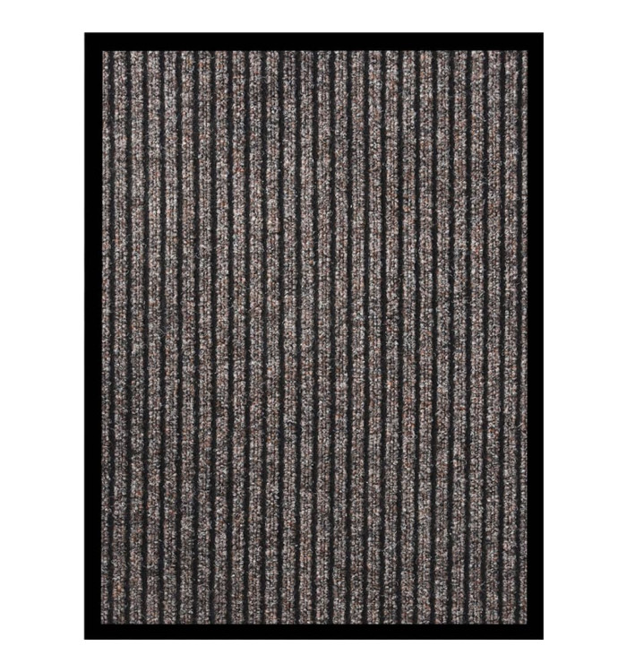 Paillasson rayé Beige 40x60 cm | Mobilier & Déco