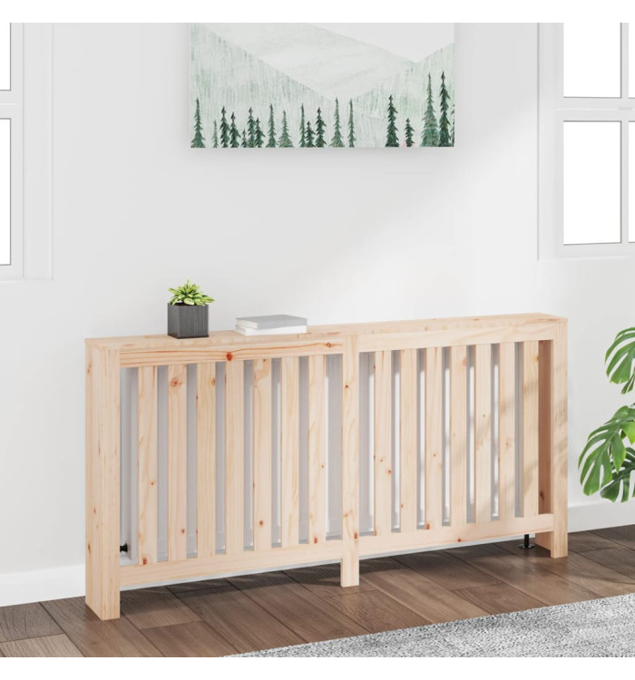 Cache-radiateur 169x19x84 cm Bois massif de pin | Mobilier & Déco
