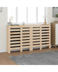 Cache-radiateur 210x21x85 cm Bois massif de pin | Mobilier & Déco