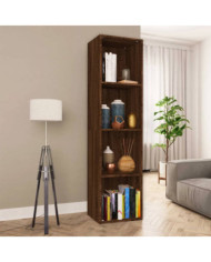Bibliothèque/Meuble TV Chêne marron 36x30x143 cm | Mobilier & Déco
