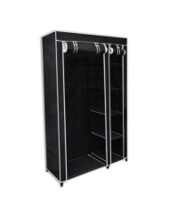 Garde-robe pliable Noir 110 x 45 x 175 cm | Mobilier & Déco