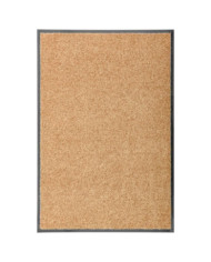 Paillasson lavable Crème 60x90 cm | Mobilier & Déco