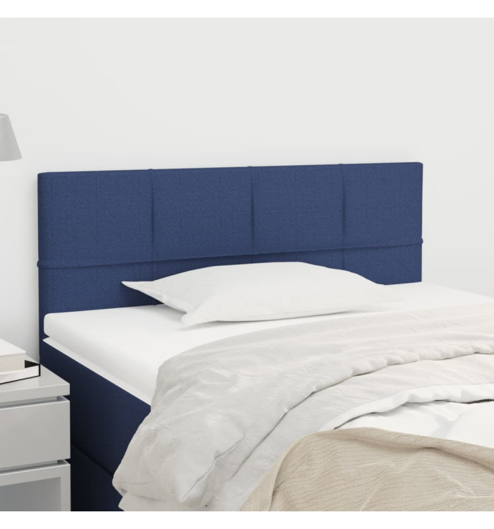 Tête de lit Bleu 80x5x78/88 cm Tissu | Mobilier & Déco