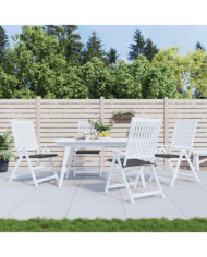 Coussins de chaise de jardin lot de 4 anthracite 40x40x4 cm | Mobilier & Déco