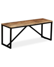 Banc 110 x 35 x 45 cm Bois de manguier massif | Mobilier & Déco