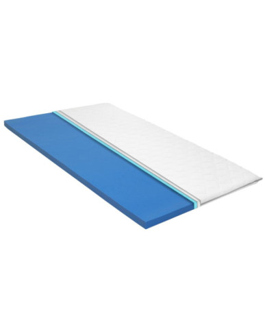Sur-matelas 140 x 200 cm Mousse à mémoire de forme Visco 6 cm | Mobilier & Déco
