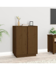 Buffet Marron miel 60x35x80 cm Bois massif de pin | Mobilier & Déco