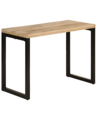 Table à dîner 110x50x76 cm Bois de manguier massif | Mobilier & Déco