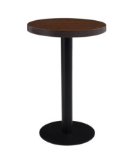 Table de bistro Marron foncé 50 cm MDF | Mobilier & Déco
