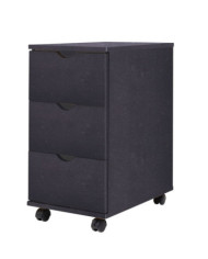 Meuble à tiroirs 33x45x60 cm Noir | Mobilier & Déco