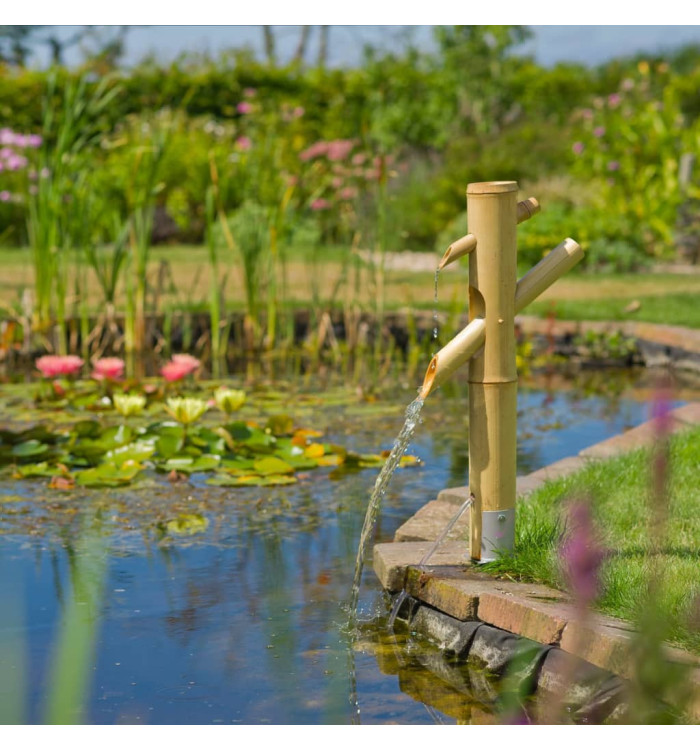 Ubbink Gobelet d'eau en bambou | Mobilier & Déco