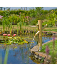 Ubbink Gobelet d'eau en bambou | Mobilier & Déco