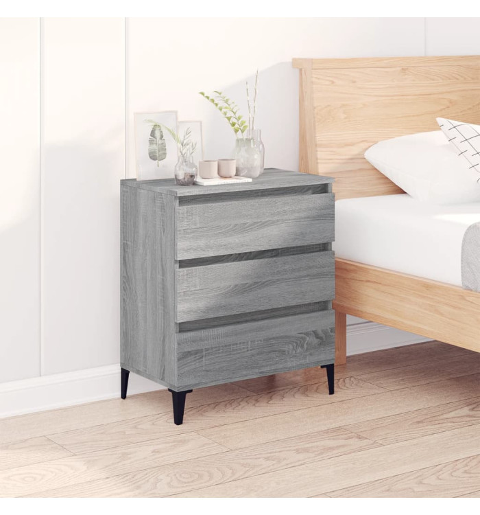 Buffet Sonoma gris 60x35x70 cm Bois d'ingénierie | Mobilier & Déco