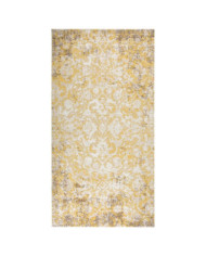 Tapis à tissage plat d'extérieur 80x150 cm Jaune | Mobilier & Déco