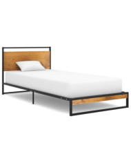 Cadre de lit sans matelas métal 90x200 cm | Mobilier & Déco