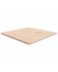 Dessus de table carré 90x90x2,5 cm Bois chêne massif non traité | Mobilier & Déco