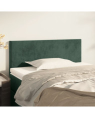 Tête de lit Vert foncé 80x5x78/88 cm Velours | Mobilier & Déco