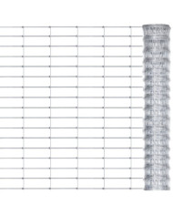 Clôture de jardin Acier galvanisé 50x0,8 m Argenté | Mobilier & Déco