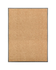 Paillasson lavable Crème 90x120 cm | Mobilier & Déco