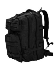 Sac à dos en style militaire 50 L Noir | Mobilier & Déco