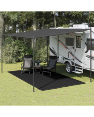 Tapis de tente 250x350 cm Noir | Mobilier & Déco