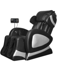 Fauteuil de massage avec écran Noir Similicuir | Mobilier & Déco