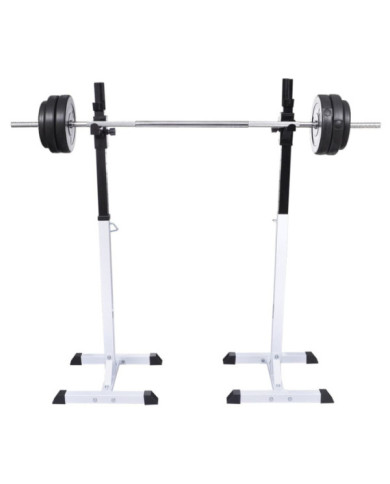 Support barres haltères longs musculation | Mobilier & Déco