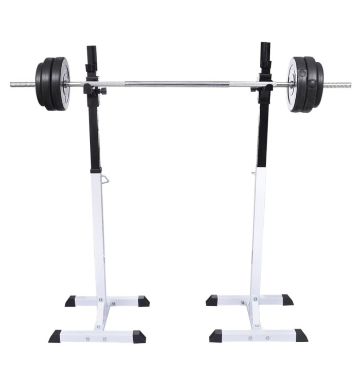 Support barres haltères longs musculation | Mobilier & Déco