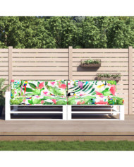 Coussins de palette lot de 5 multicolore tissu | Mobilier & Déco