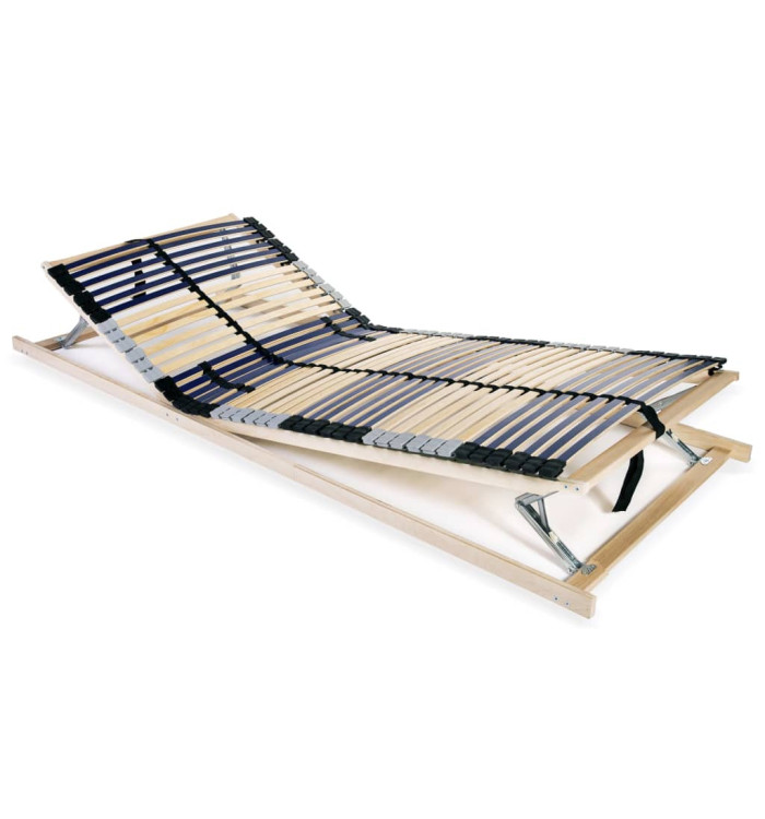 Sommier à lattes sans matelas avec 42 lattes 7 zones 90x200 cm | Mobilier & Déco