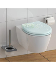 SCHÜTTE Siège de toilette avec fermeture en douceur FLOWER IN THE WIND | Mobilier & Déco