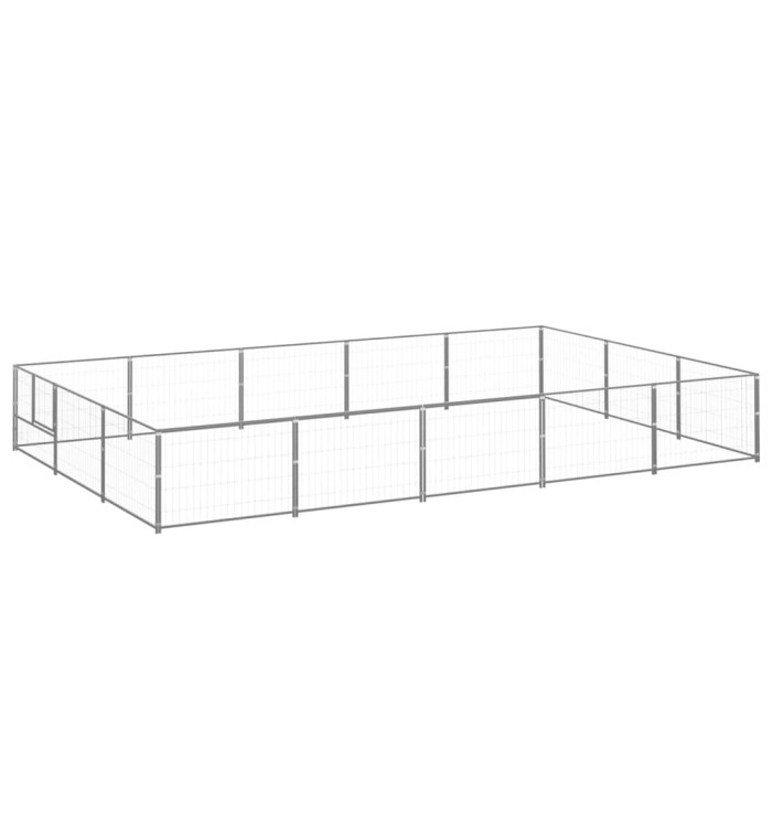 Chenil Argenté 15 m² Acier | Mobilier & Déco