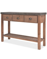 Table console Bois massif de sapin 122 x 35 x 80 cm | Mobilier & Déco