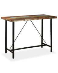 Table de bar Bois massif de récupération 150 x 70 x 107 cm | Mobilier & Déco