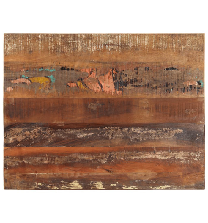 Dessus de table rectangulaire 70x90 cm 15-16 mm Bois récupéré | Mobilier & Déco