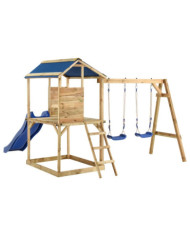 Aire de jeux d'extérieur bois de pin imprégné | Mobilier & Déco